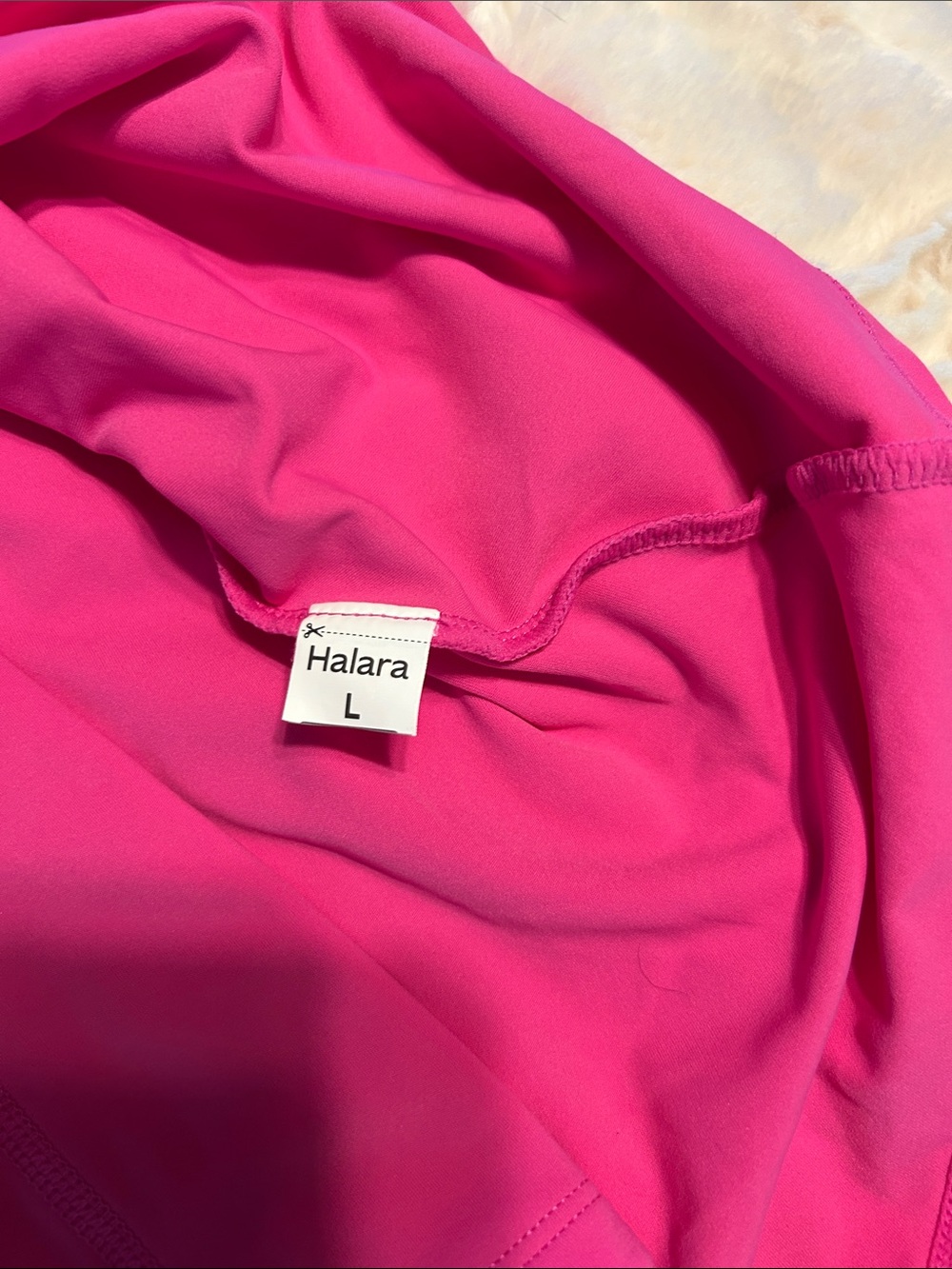 HALARA Bright Fuchsia Athletic Top - Picture 2 of 5
